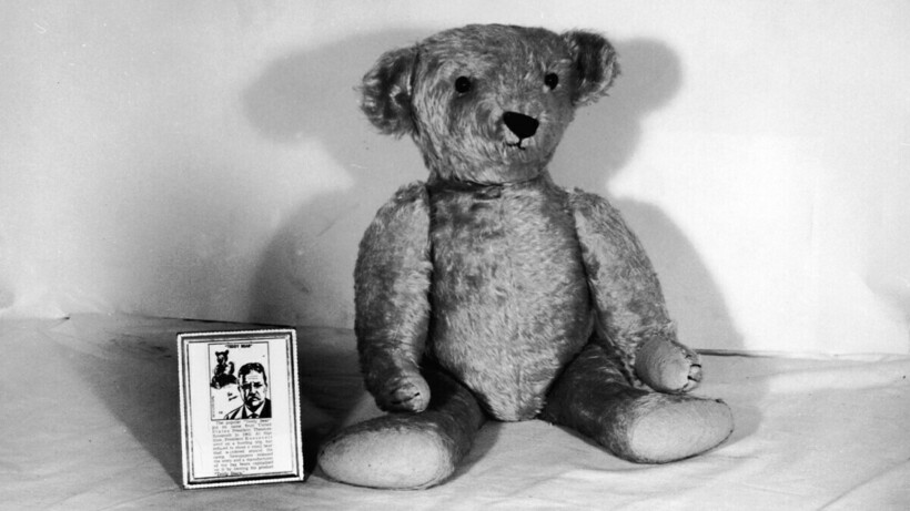 Первый плюшевый медведь, названный в честь Теодора Рузвельта